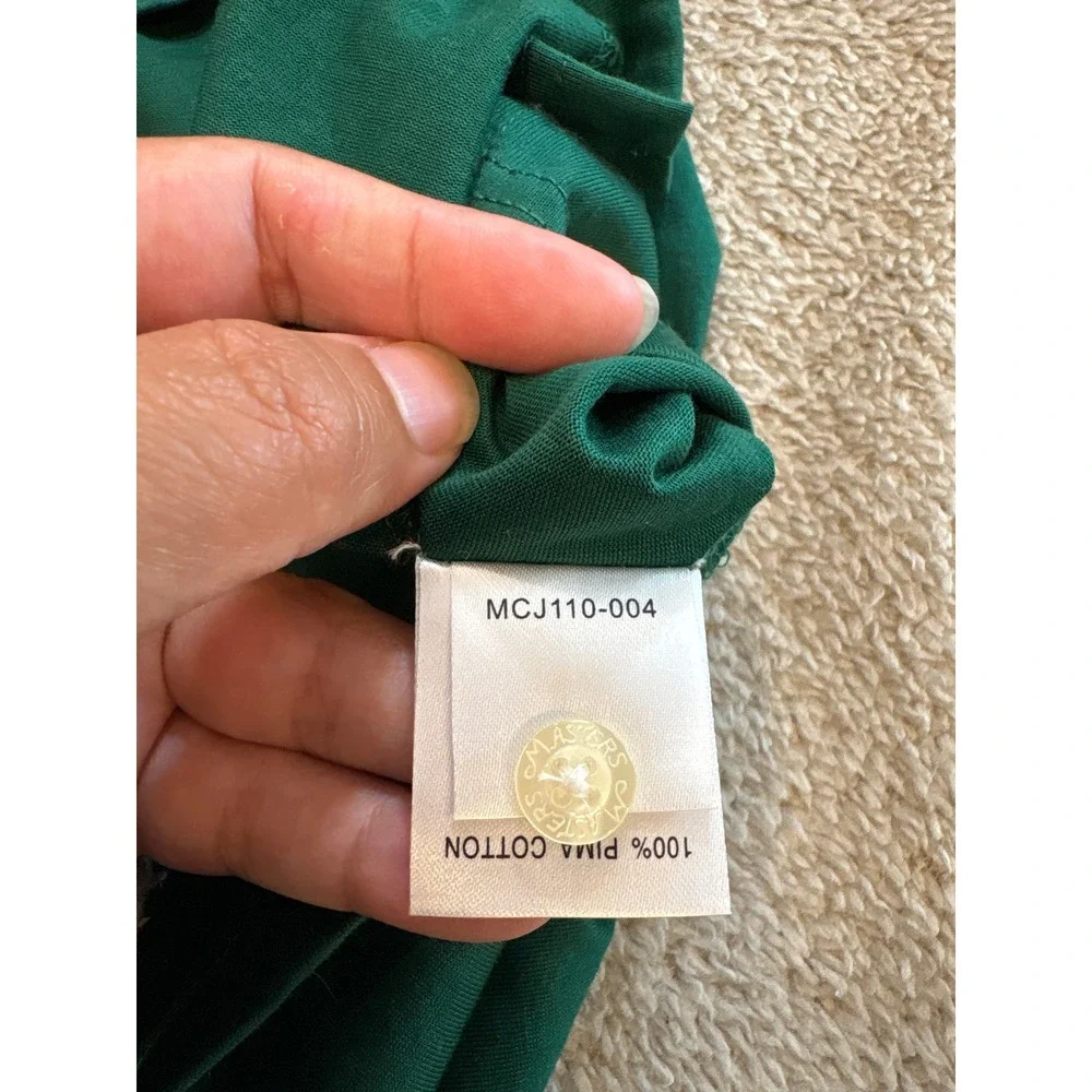 2 Lot Masters Tournament Augusta National Polo‎ Shirt XXL Clubhouse Collection